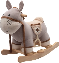 Burro mecedor de peluche con melodía PlayTo CZ/SK