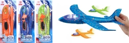Avión lanzador con efectos de luz 34 cm