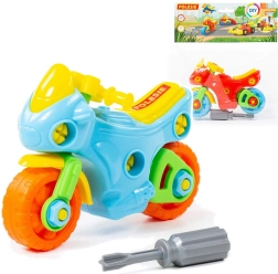 Moto atornillable para niños con herramientas