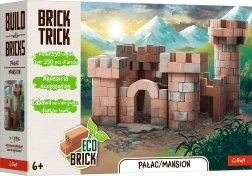 Kit de construcción TREFL BRICK TRICK castillo XL, 350 piezas