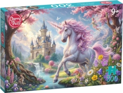 Puzzle Cherry Pazzi Unicornio de cuento de hadas, 300 piezas