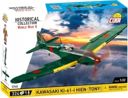 Klocky Kawasaki KI-61-I Hien de la colección histórica de la Segunda Guerra Mundial