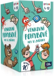 Kvído juegos de movimiento al aire libre con colores