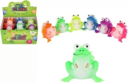 Rana antiestrés de silicona para apretar