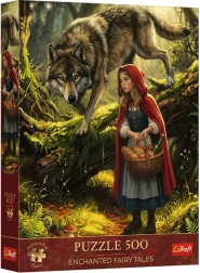 Puzzle Premium Plus 500 Caperucita Roja y el lobo
