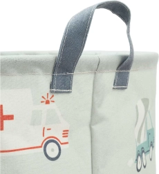 A Little Lovely Company cesto de almacenaje para juguetes – Vehículos