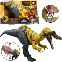 Figura de dinosaurio Ceratosuchops Jurassic World con rugido salvaje y partes móviles