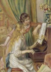 Puzzle Bluebird Chicas al piano 1000 piezas