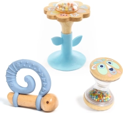 DJECO set de regalo de sonajeros y mordedores para bebé
