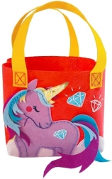 Set creativo – bolso morado de unicornio Robóticos de fieltro