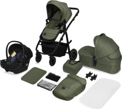 Lionelo Amber plus cochecito combinado 3 en 1 beige sand