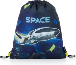 Bolsa para educación física Space – bolsa escolar para zapatillas de poliéster