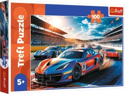 Puzle 100 – coche de carreras rápido Trefl