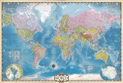 Puzzle EUROGRAPHICS Mapa del mundo 2000 piezas
