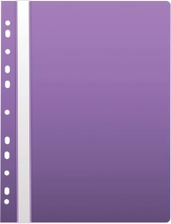 Carpeta de anillas rápida A4 violeta claro con enganche euro