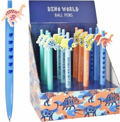 Bolígrafo con topper de dinosaurio 15 cm