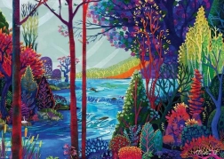 Puzzle Ravensburger Bosque índigo 1000 piezas