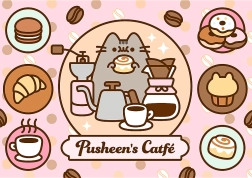 Puzzle de 500 piezas – PUSHEEN en la cafetería Trefl