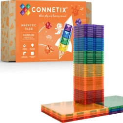 CONNETIX Rainbow Square Pack construcción magnética 42 piezas