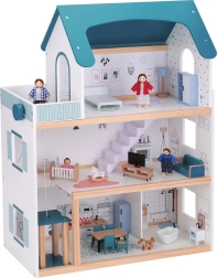 Casa de muñecas Barbora con accesorios