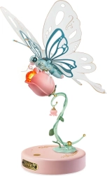 Decoración mecánica 3D de mariposa