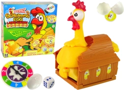 Juego familiar SCREAMING EGG: gallina chillona y huevo volador