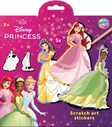 Pegatinas para rascar Disney Princesas 5 uds.