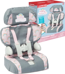 Silla de coche para muñecas BABY HUGGLES hasta 46 cm