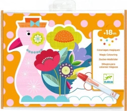 Libros para colorear con agua DJECO – animalitos arcoíris