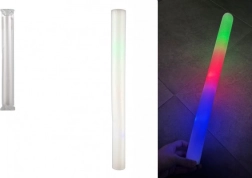 Tubo de espuma LED luminoso de 47 cm a pilas