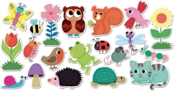 Vilac imanes de madera Jardín 20 uds