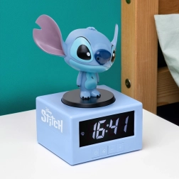 Reloj despertador de mesa Stitch con proyección