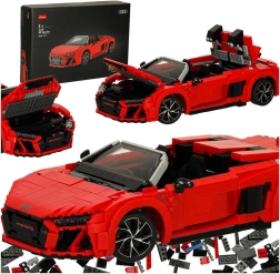 Set de construcción de coche deportivo AUDI R8 Spyder 1:14, 1440 piezas