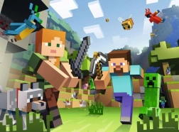 Puzzle Minecraft de 100 piezas