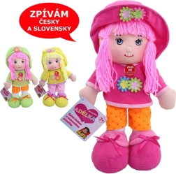 Muñeca de tela 38 cm