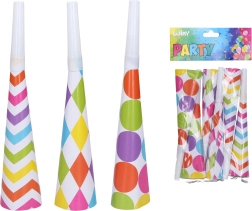 Trompetillas de fiesta MIX 20 cm