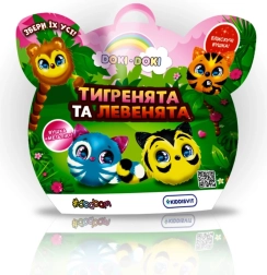 Sorpresa de peluche Doki Doki – tigres y leones
