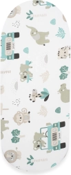 Sábana de algodón para cochecito NEW BABY Safari 35 × 75 cm