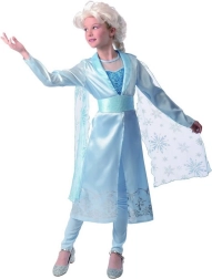 Vestido de carnaval para princesa azul