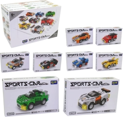 Kit de construcción de coche deportivo de rueda libre, 55–62 piezas - 1 unidad