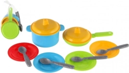 Colorido juego de cocina infantil 12 piezas
