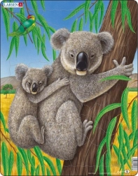Puzzle infantil Larsen Koalas 25 piezas