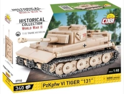 Kit de construcción del tanque PzKpfw VI TIGER 131 a escala 1:48