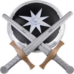 Set de caballero con espada y escudo JOKOMISIADA para niños