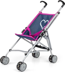 Milly Mally cochecito para muñecas Julia Prestige Navy