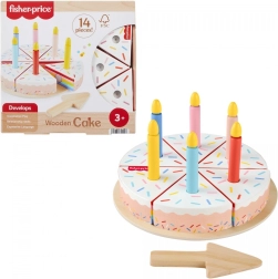 Tarta de cumpleaños de madera Fisher-Price