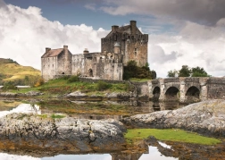 Puzzle Ravensburger Castillo de Eilean Donan – Gran Bretaña, 1000 piezas
