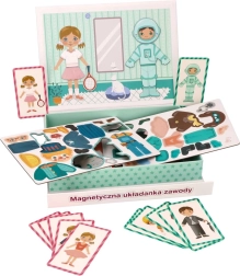 Pizarra magnética plegable – profesiones