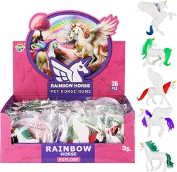 Unicornio con alas – figura de plástico para niños