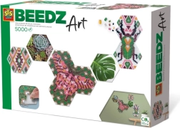 Kit creativo Beedz Art Hex Botánica – mosaico hexagonal de cuentas para planchar